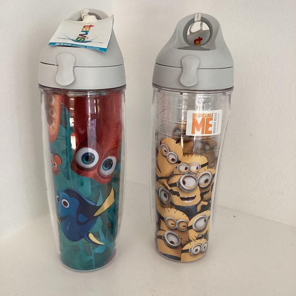 NWT TERVIS DISNEY MINIONS or FINDING NEMO 24oz Water bottle - Picture 1 of 15